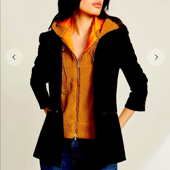 NWT Oakleigh Fleece Dickey in 🧸 brown - Picture 2 of 11